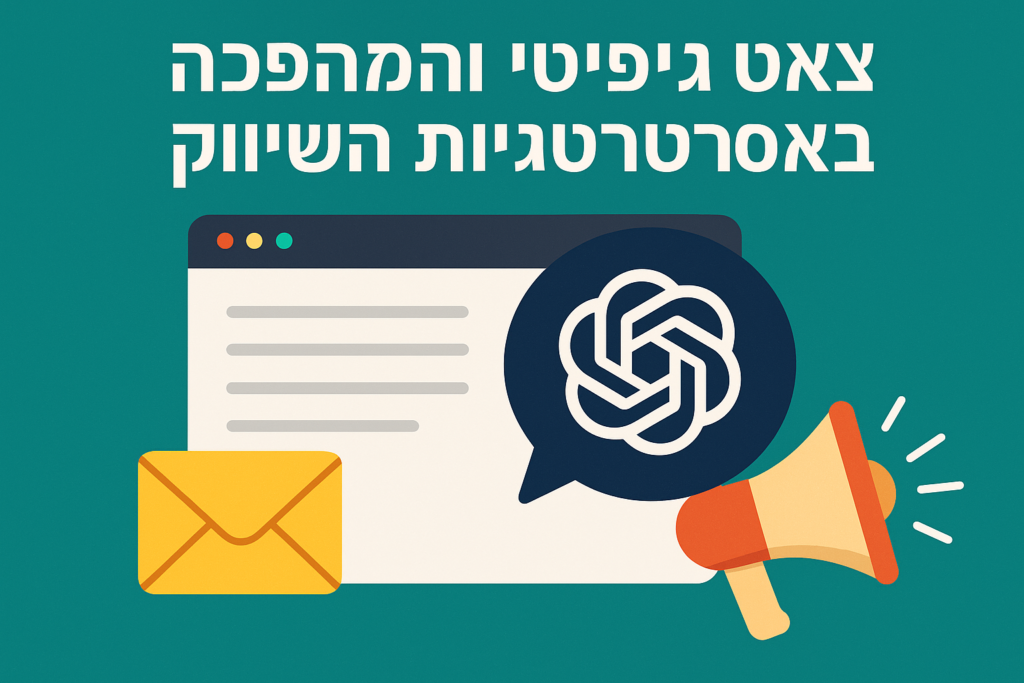 צאט גיפיטי והמהפכה בשיווק דיגיטלי
